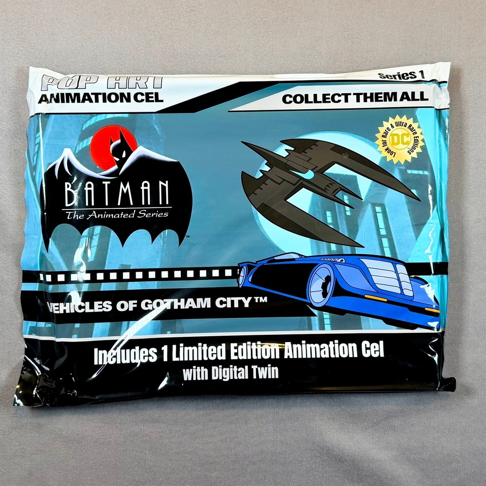 Batman The Animated Series Pop Art Animation Cel Series 1 Vehicles Gotham‎ City